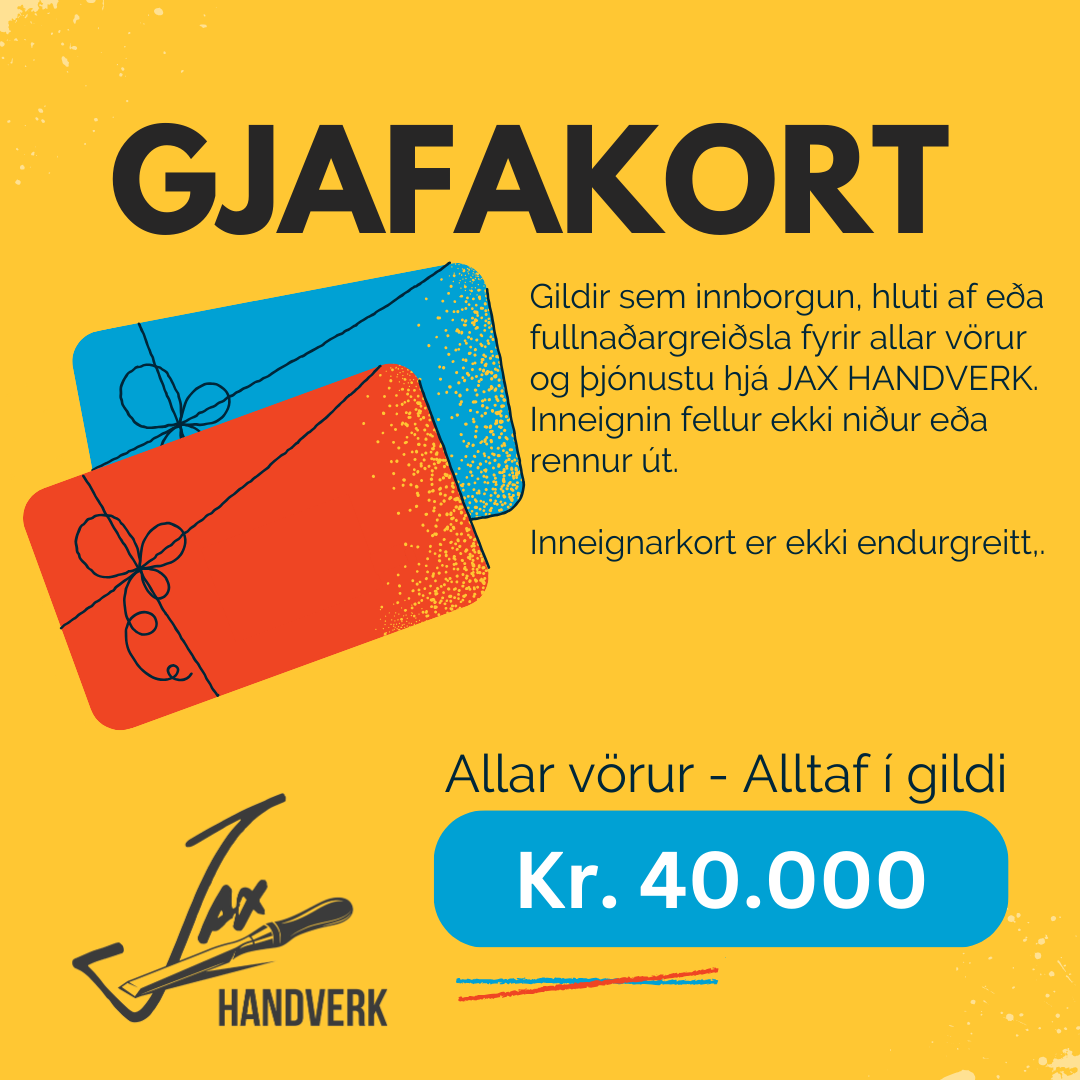 JAX HANDVERK GJAFAKORT