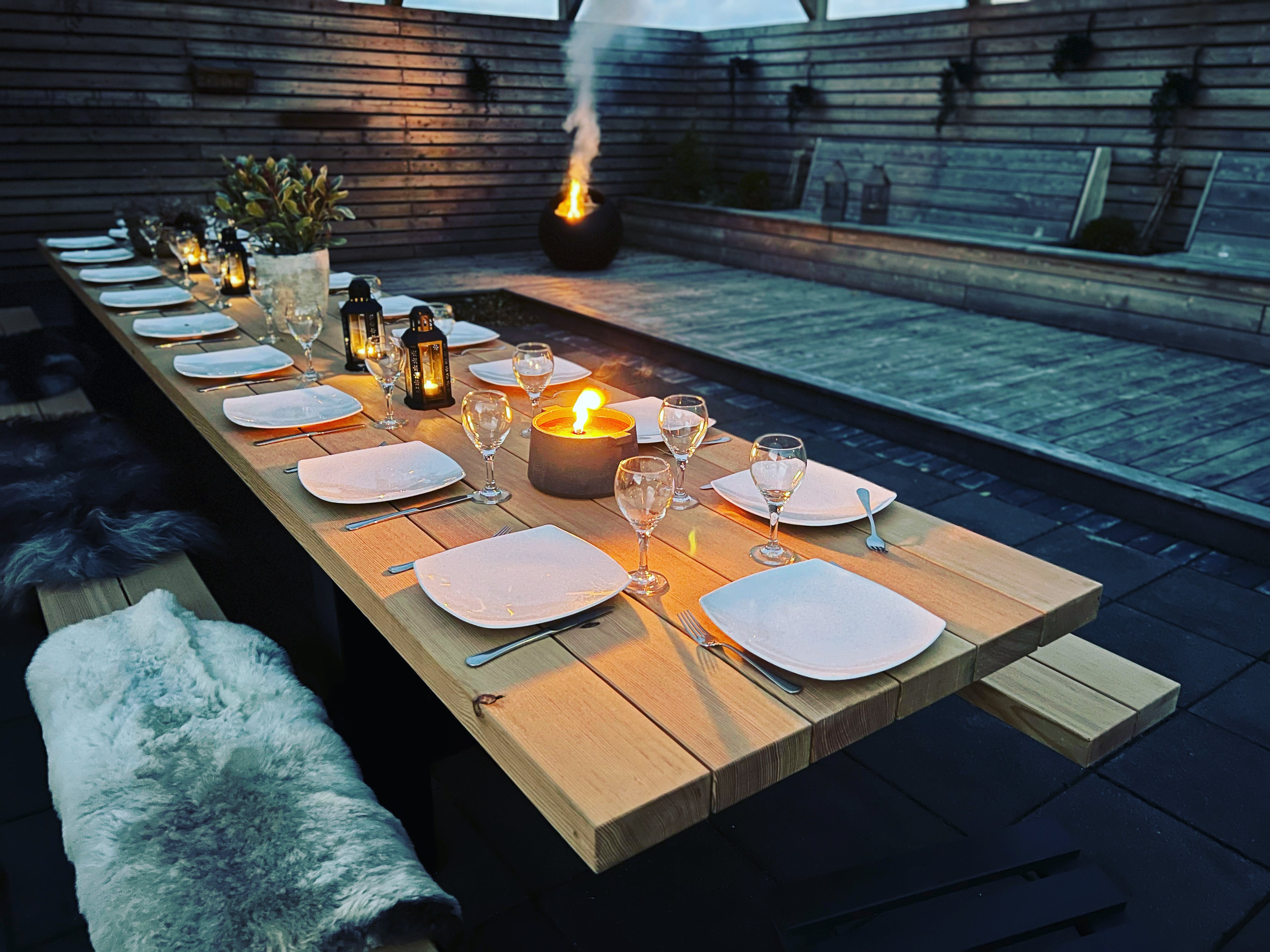 Guðfaðirinn - Allt að 5 metrar og fyrir 22 í mat!