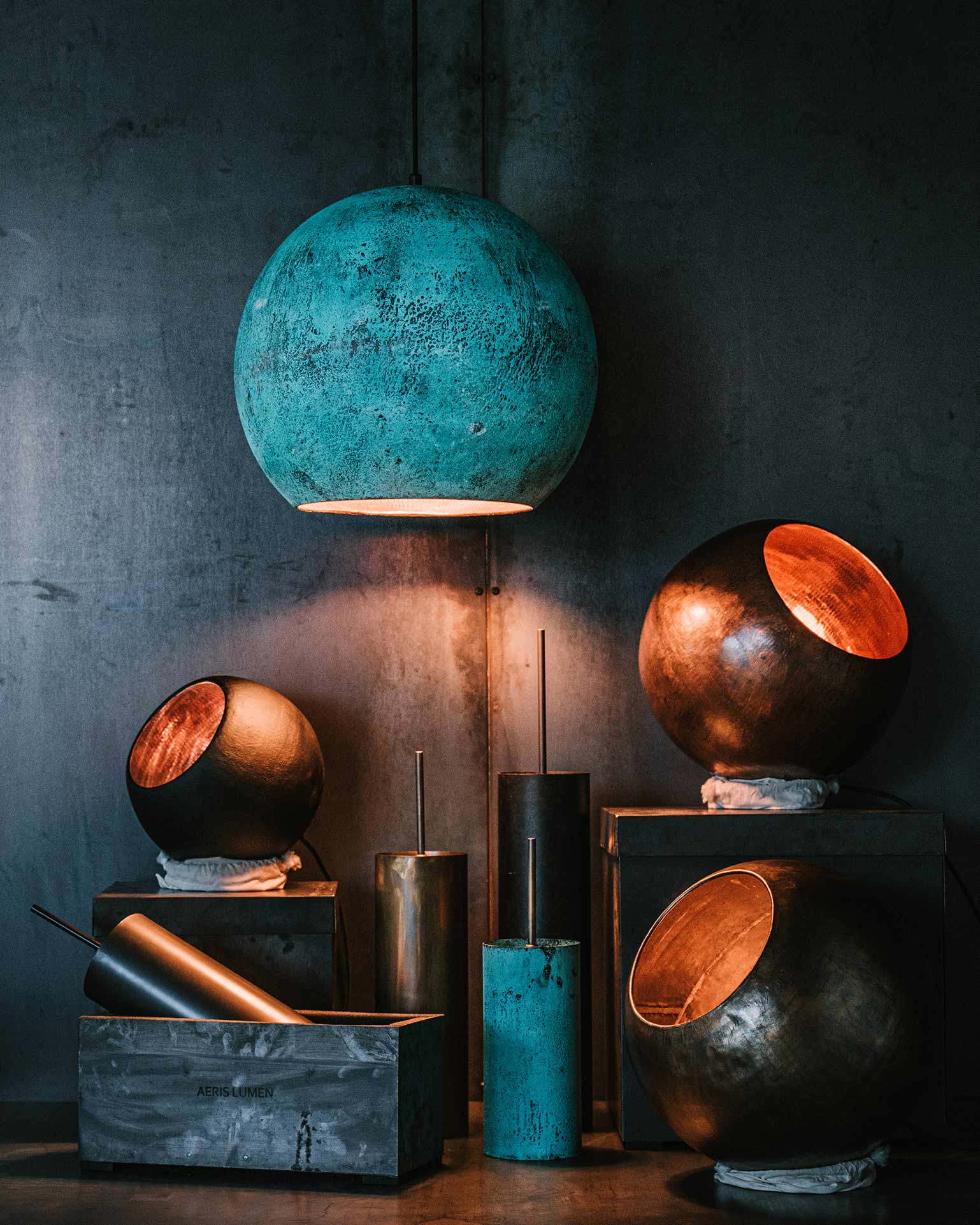 Oxideraða koparljósið - það á enga sinn líka!