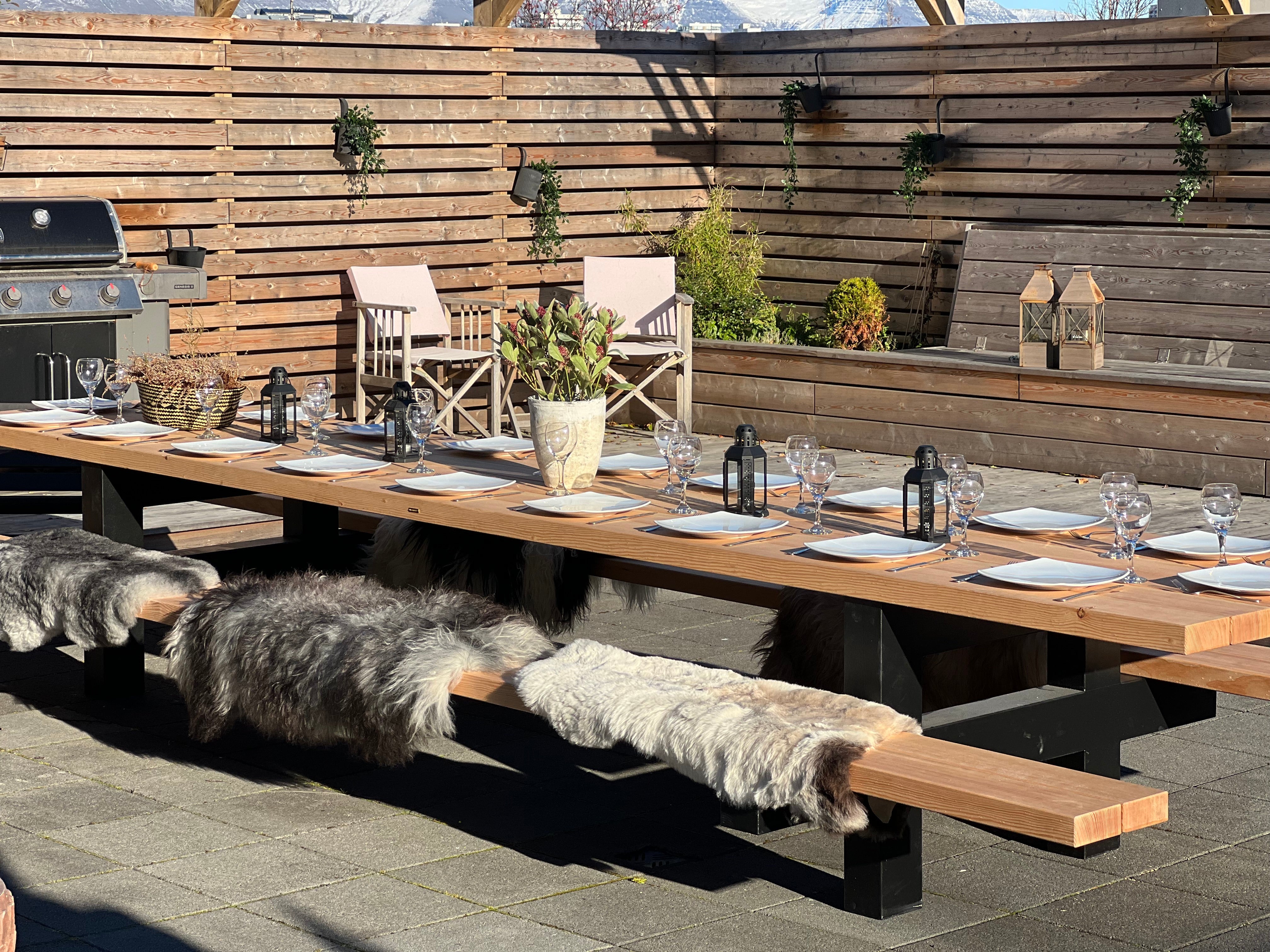 Guðfaðirinn - Allt að 5 metrar og fyrir 22 í mat!