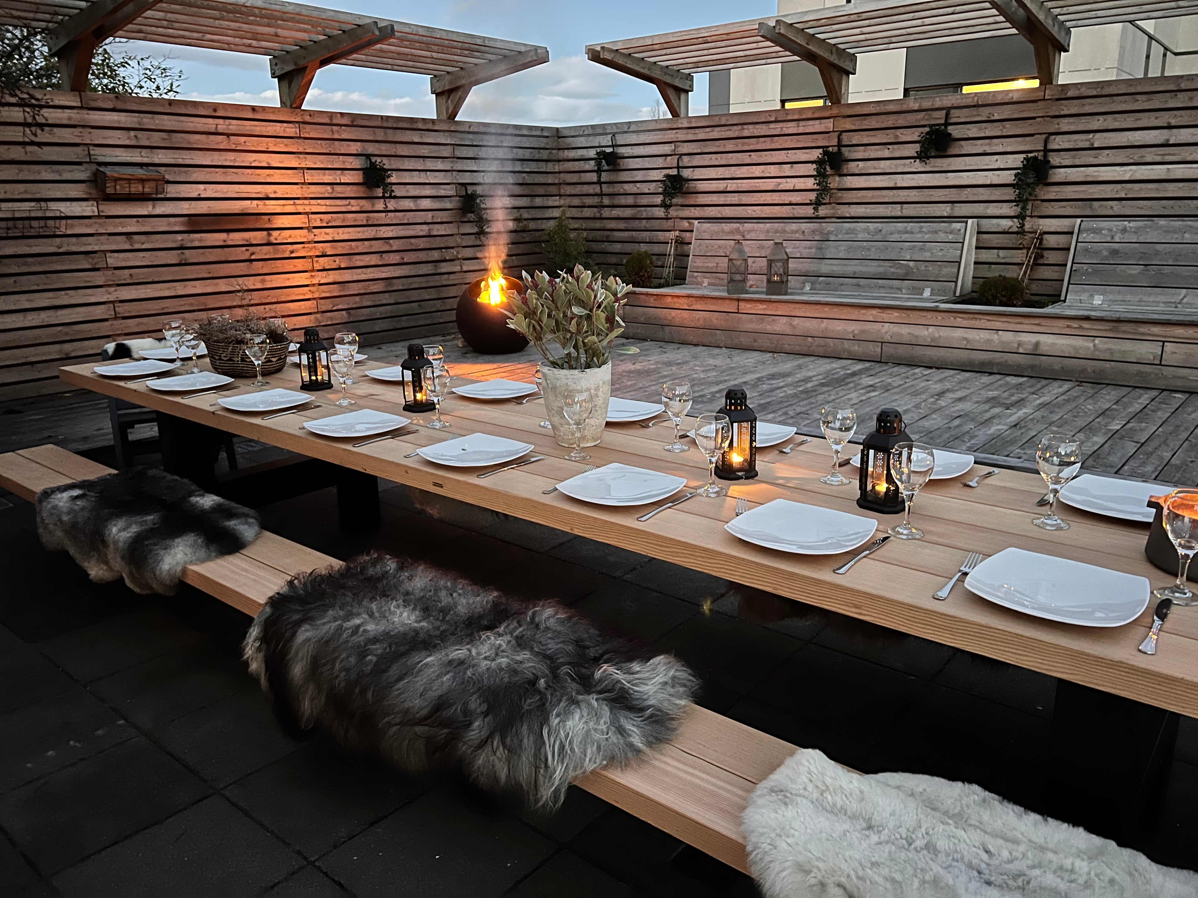 Guðfaðirinn - Allt að 5 metrar og fyrir 22 í mat!