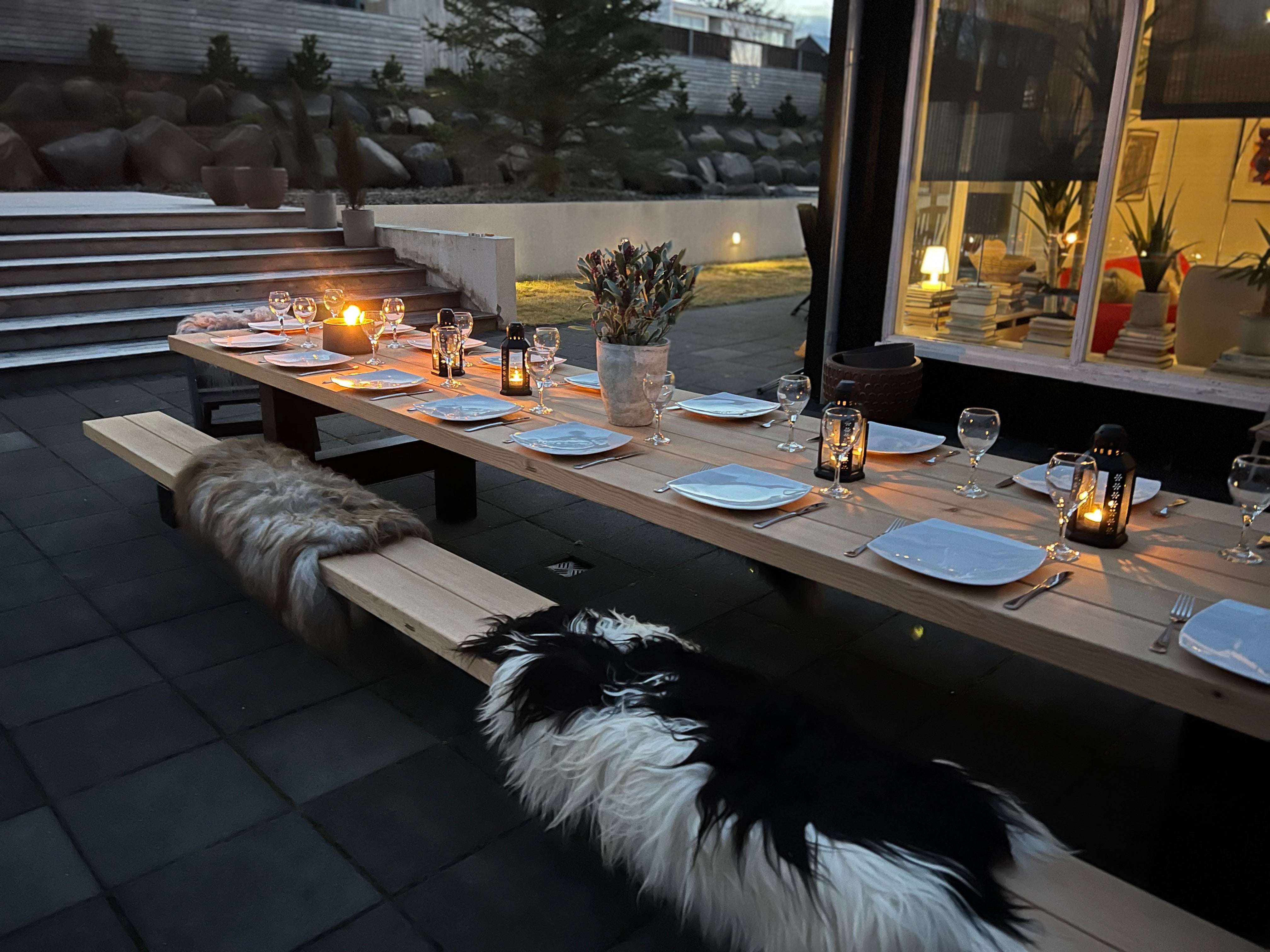 Guðfaðirinn - Allt að 5 metrar og fyrir 22 í mat!