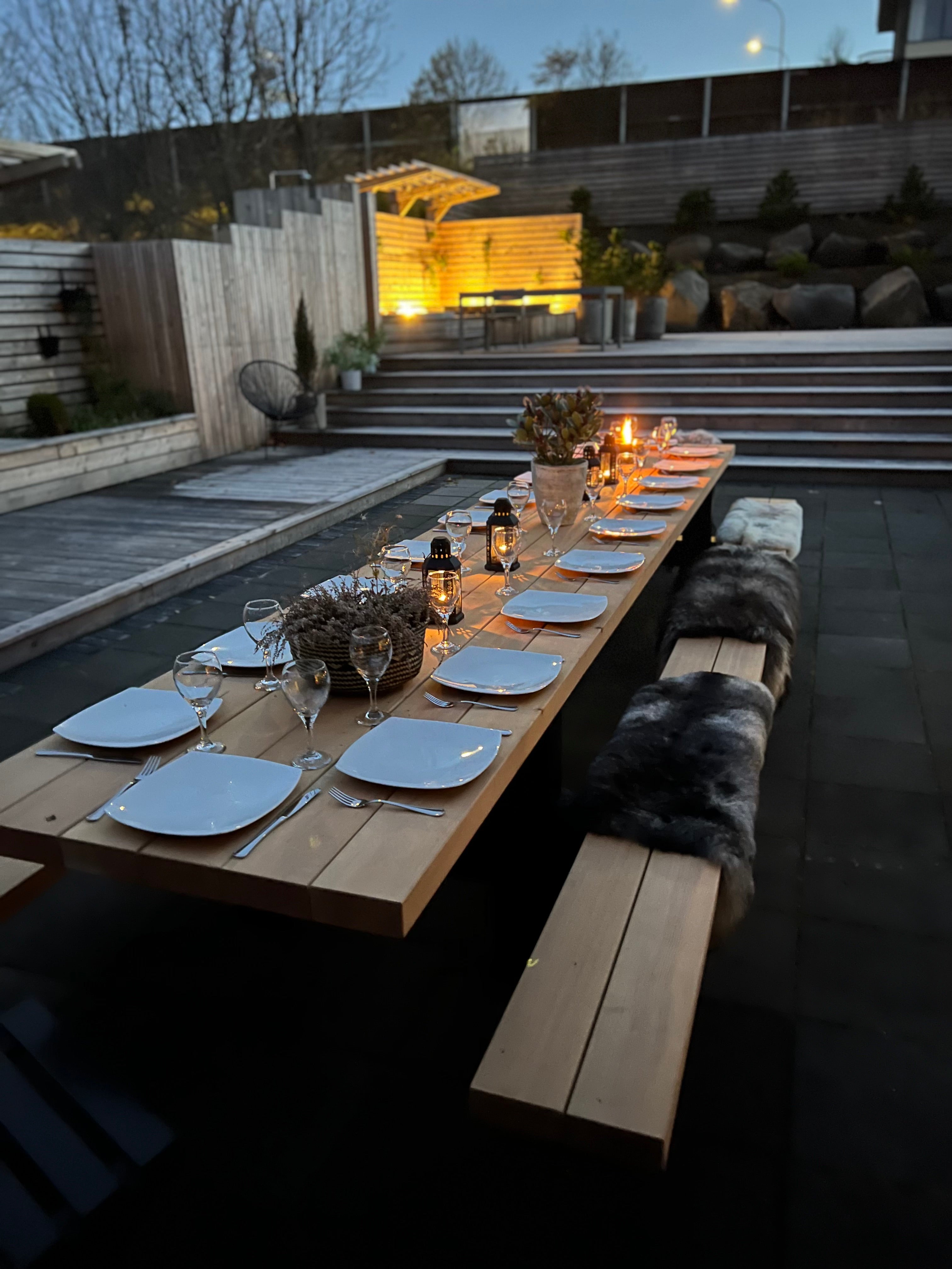 Guðfaðirinn - Allt að 5 metrar og fyrir 22 í mat!