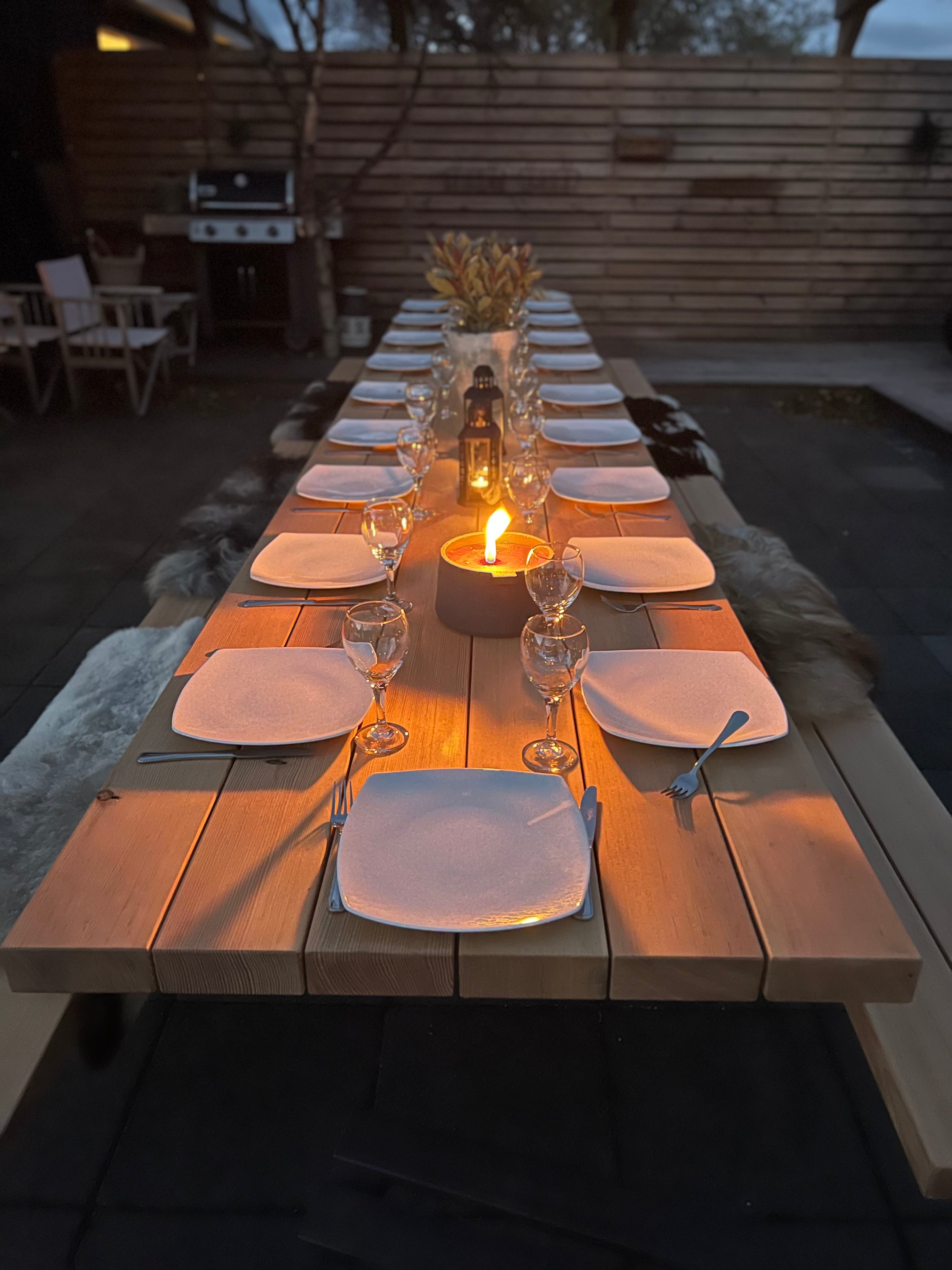 Guðfaðirinn - Allt að 5 metrar og fyrir 22 í mat!