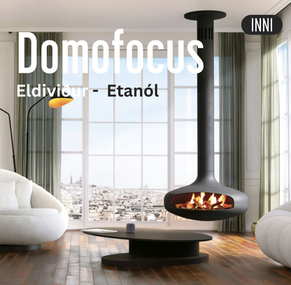 DOMOFOCUS - ARINN - INNI - Eldiviður - Gas - Etanol