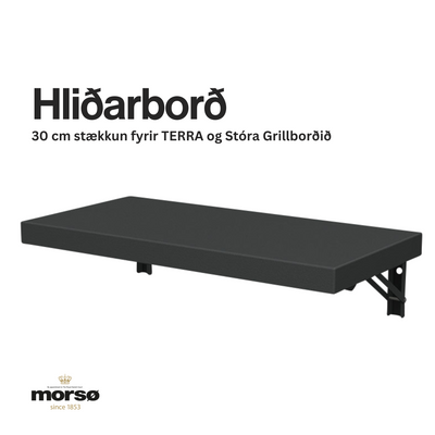 MORSÖ HLIÐARBORÐ / 30 CM STÆKKUN