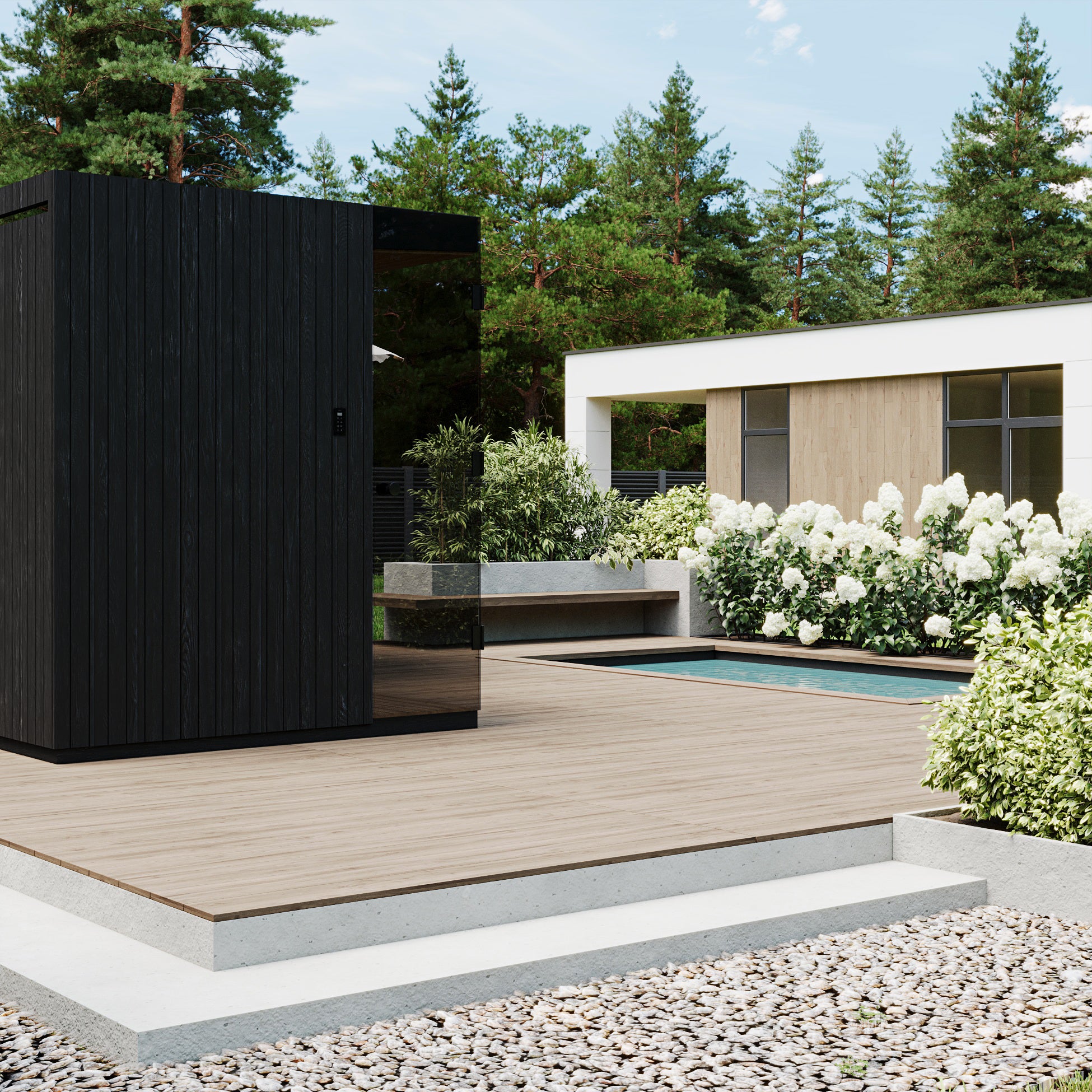 NUA LAGOON 240 Sauna