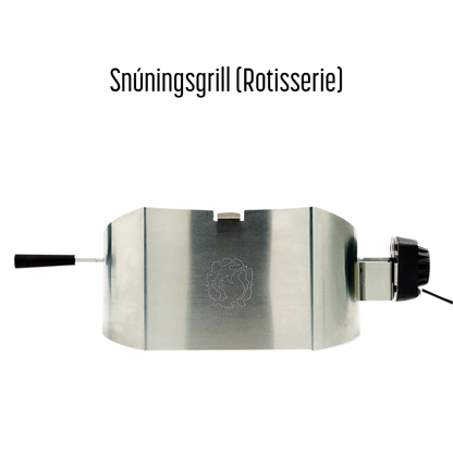 Snúningsgrill (rotisserie) - Aukahlutur fyrir Morsö EL Medio rafmagnsofinn