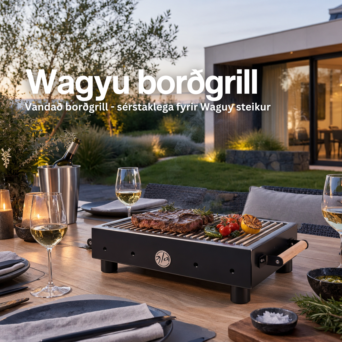 Borðgrill fyrir Wagyu steikur - fyrir steikina sem á skilið athyglina